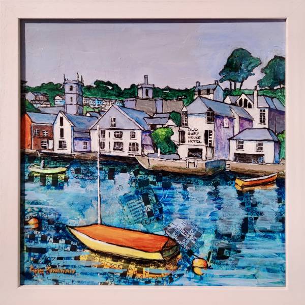 - a , Mixed Media, Painting by Ann Kinahan, measuring 29 x 29 cm (H x W) framed at 34 x 34 cm £115